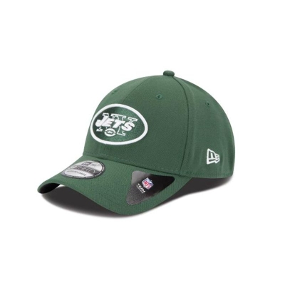 Green New York Jets Hat - New Era NFL Team Classic 39THIRTY Stretch Fit Caps USA0281473